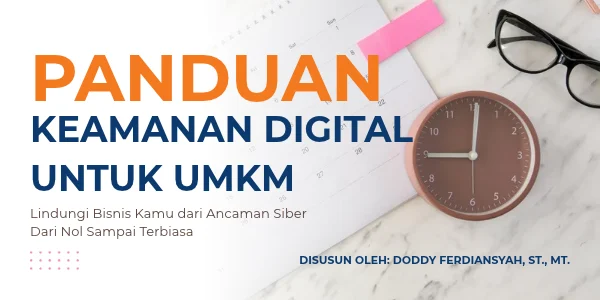 Sampul e-book Panduan Keamanan Digital Untuk UMKM