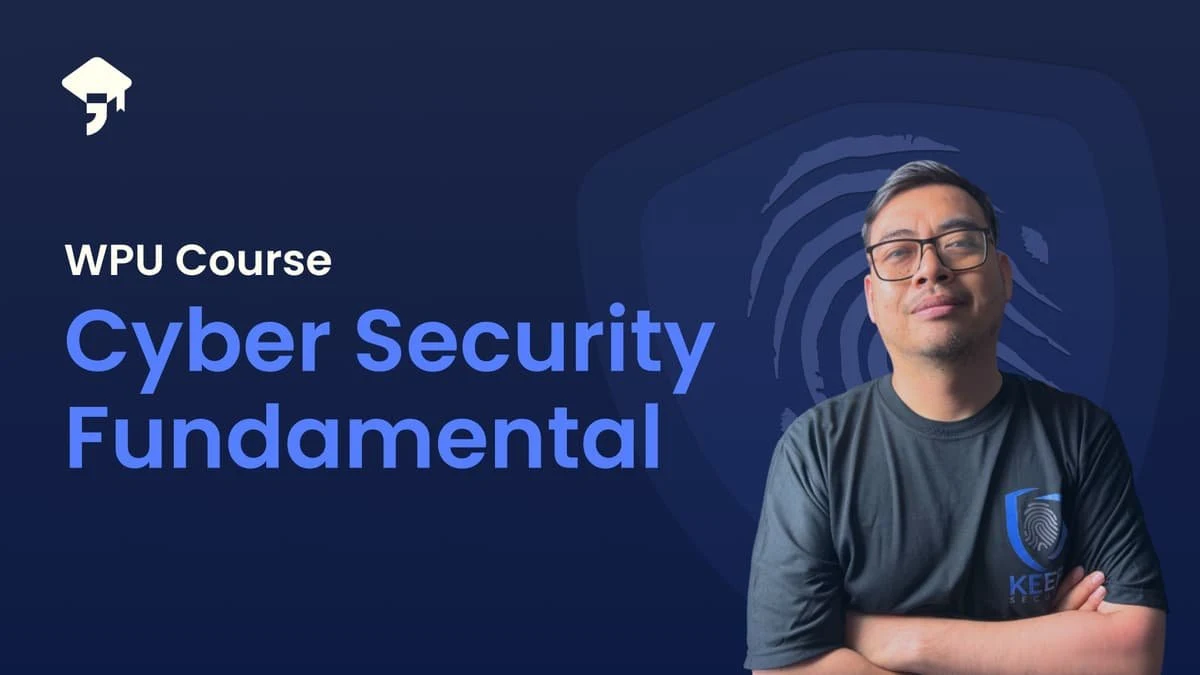 Sampul course Cyber Security Fundamental
